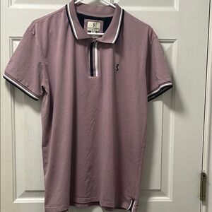 Scott James Men's Purple Polo Shirt Size XL